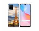 Funda Silicona para Vivo Y21 / Y21s / Y33s diseño Paris Dibujos
