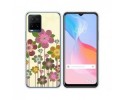 Funda Silicona para Vivo Y21 / Y21s / Y33s diseño Primavera En Flor Dibujos