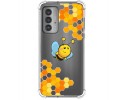 Funda Silicona Antigolpes para Motorola Edge 20 diseño Abeja Dibujos