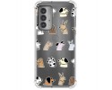 Funda Silicona Antigolpes para Motorola Edge 20 diseño Perros Dibujos