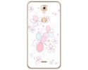 Funda Gel Tpu para Hisense F23 Diseño Flores Minimal Dibujos