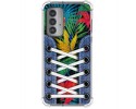Funda Silicona Antigolpes para Motorola Edge 20 diseño Zapatillas 12 Dibujos