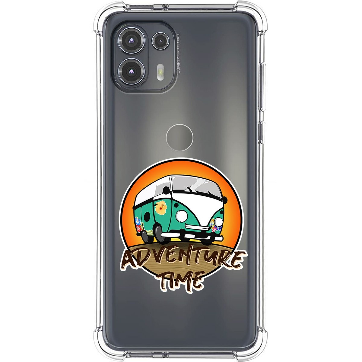 Funda Silicona Antigolpes para Motorola Edge 20 Lite diseño Adventure Time Dibujos