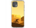 Funda Silicona Antigolpes para Motorola Edge 20 Lite diseño Ciclista Dibujos