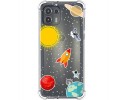 Funda Silicona Antigolpes para Motorola Edge 20 Lite diseño Espacio Dibujos