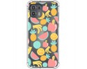 Funda Silicona Antigolpes para Motorola Edge 20 Lite diseño Frutas 02 Dibujos