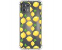 Funda Silicona Antigolpes para Motorola Edge 20 Lite diseño Limones Dibujos