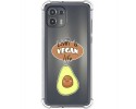 Funda Silicona Antigolpes para Motorola Edge 20 Lite diseño Vegan Life Dibujos