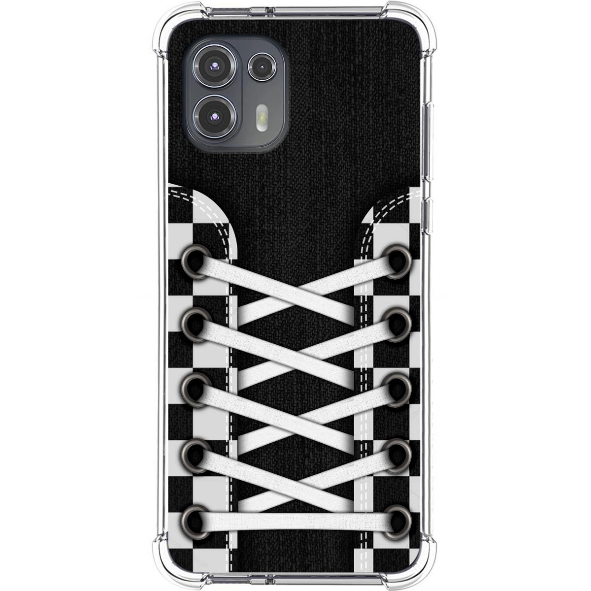 Funda Silicona Antigolpes para Motorola Edge 20 Lite diseño Zapatillas 03 Dibujos