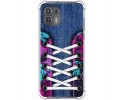 Funda Silicona Antigolpes para Motorola Edge 20 Lite diseño Zapatillas 06 Dibujos