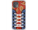 Funda Silicona Antigolpes para Motorola Edge 20 Lite diseño Zapatillas 10 Dibujos