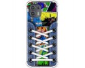 Funda Silicona Antigolpes para Motorola Edge 20 Lite diseño Zapatillas 14 Dibujos