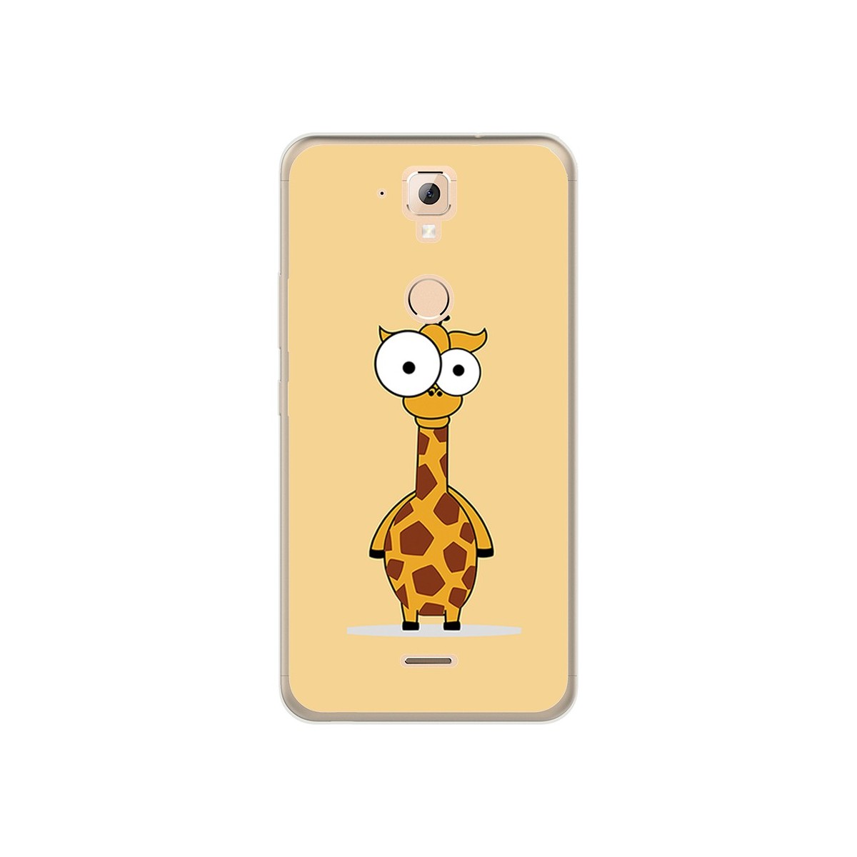 Funda Gel Tpu para Hisense F23 Diseño Jirafa Dibujos