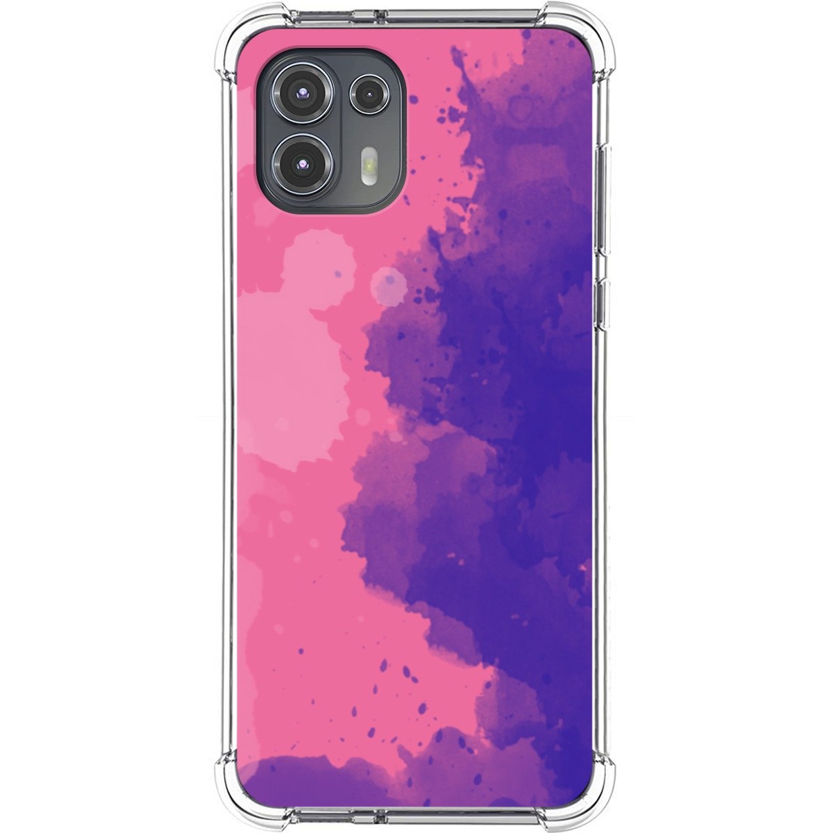 Funda Silicona Antigolpes para Motorola Edge 20 Lite diseño Acuarela 07 Dibujos