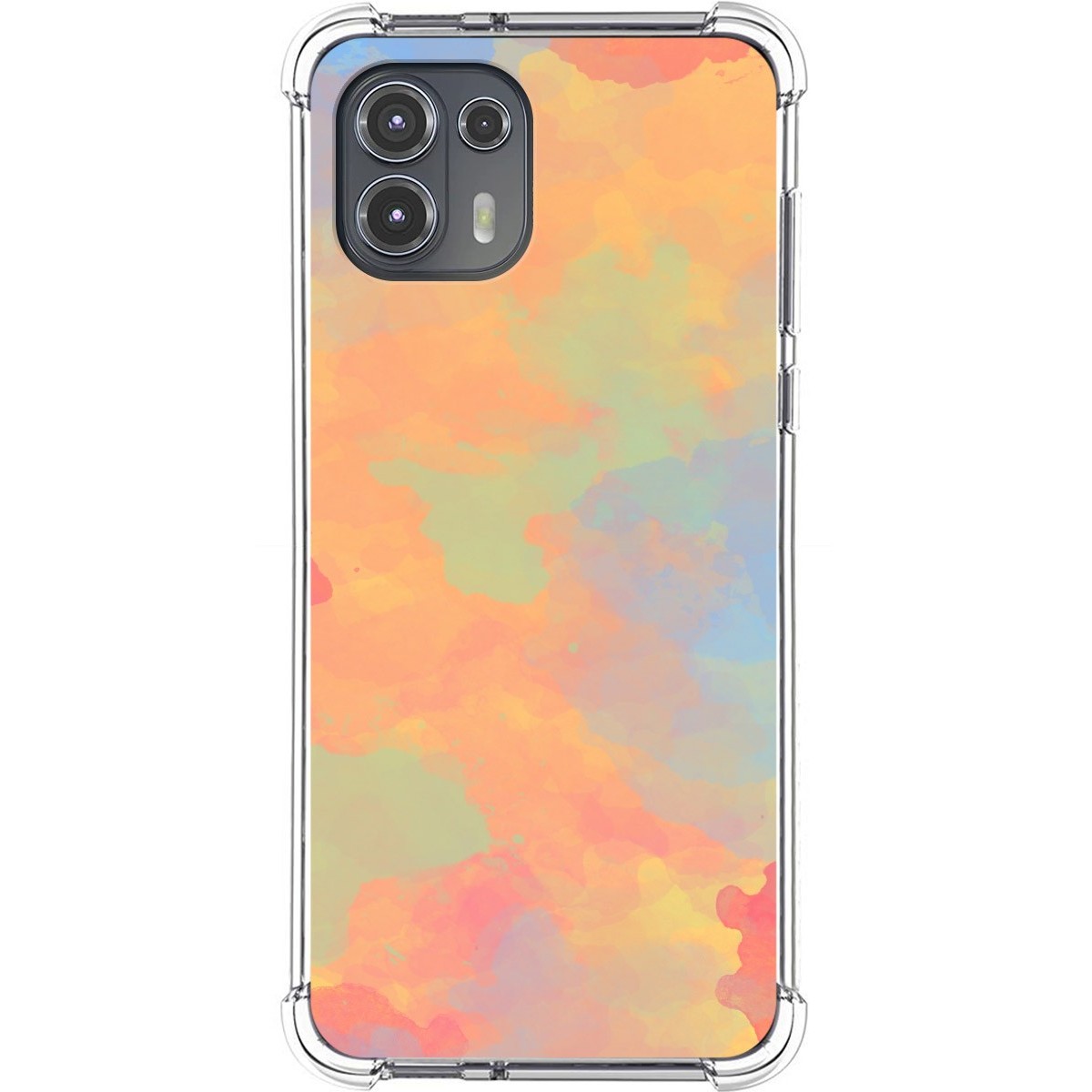 Funda Silicona Antigolpes para Motorola Edge 20 Lite diseño Acuarela 08 Dibujos
