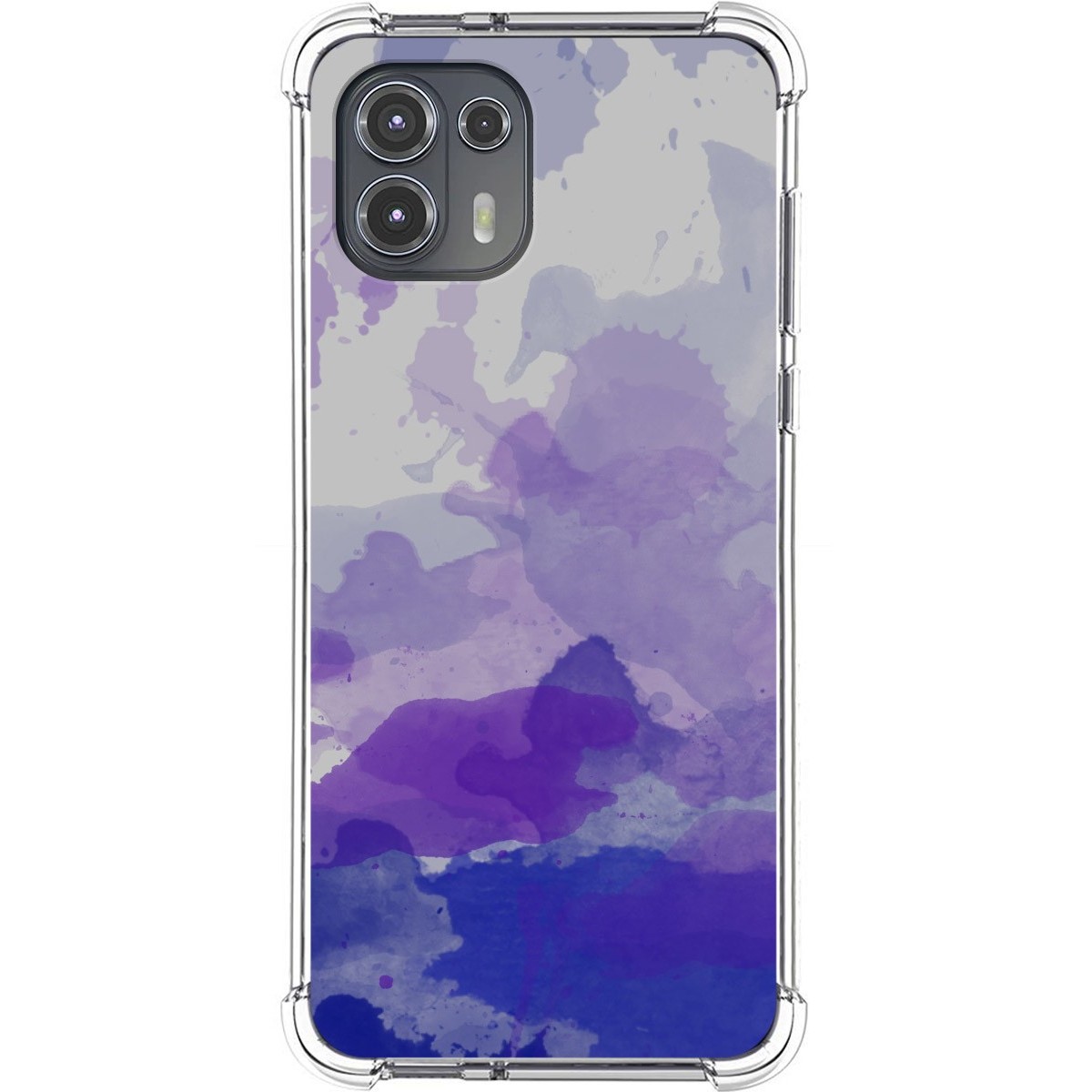 Funda Silicona Antigolpes para Motorola Edge 20 Lite diseño Acuarela 09 Dibujos
