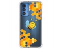 Funda Silicona Antigolpes para Motorola Edge 20 Pro diseño Abeja Dibujos