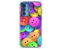 Funda Silicona Antigolpes para Motorola Edge 20 Pro diseño Smile Dibujos