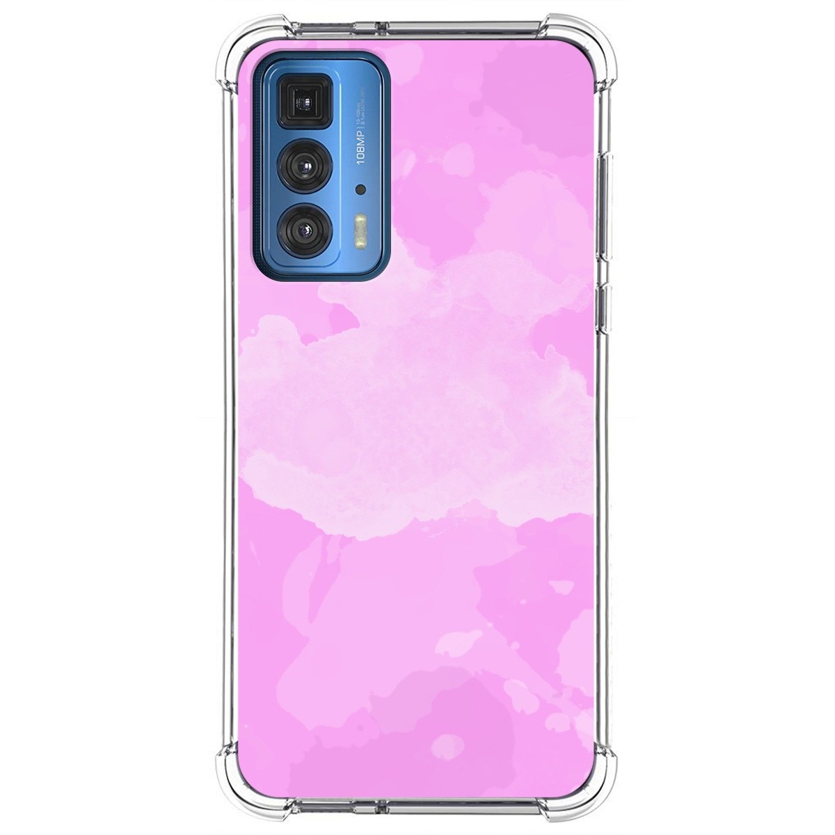 Funda Silicona Antigolpes para Motorola Edge 20 Pro diseño Acuarela 04 Dibujos
