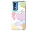 Funda Silicona Antigolpes para Motorola Edge 20 Pro diseño Acuarela 11 Dibujos