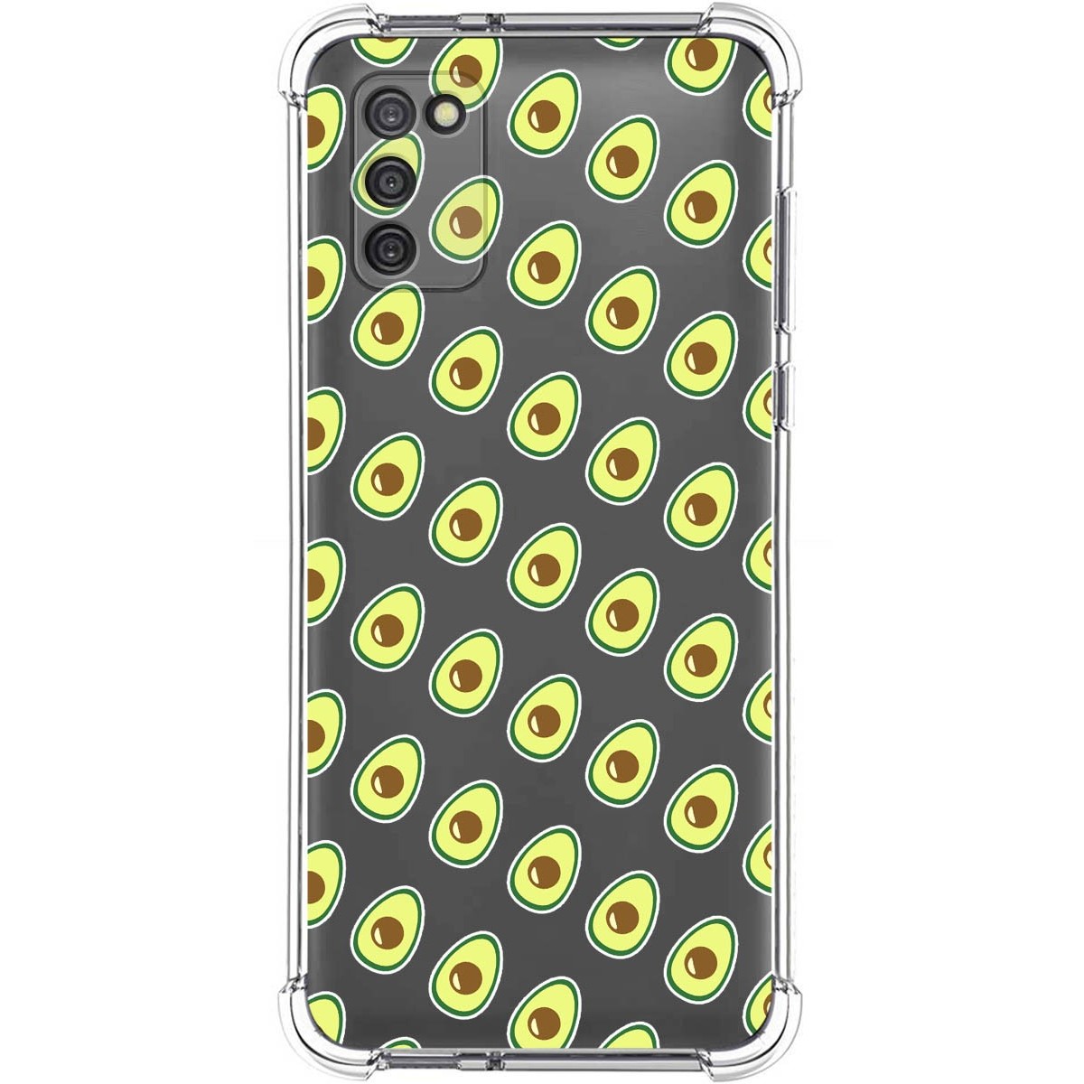 Funda Silicona Antigolpes para Samsung Galaxy A03s diseño Aguacate Dibujos