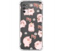 Funda Silicona Antigolpes para Samsung Galaxy A03s diseño Cerdos Dibujos