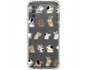 Funda Silicona Antigolpes para Samsung Galaxy A03s diseño Perros Dibujos