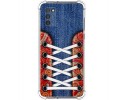 Funda Silicona Antigolpes para Samsung Galaxy A03s diseño Zapatillas 11 Dibujos