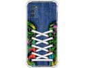 Funda Silicona Antigolpes para Samsung Galaxy A03s diseño Zapatillas 13 Dibujos