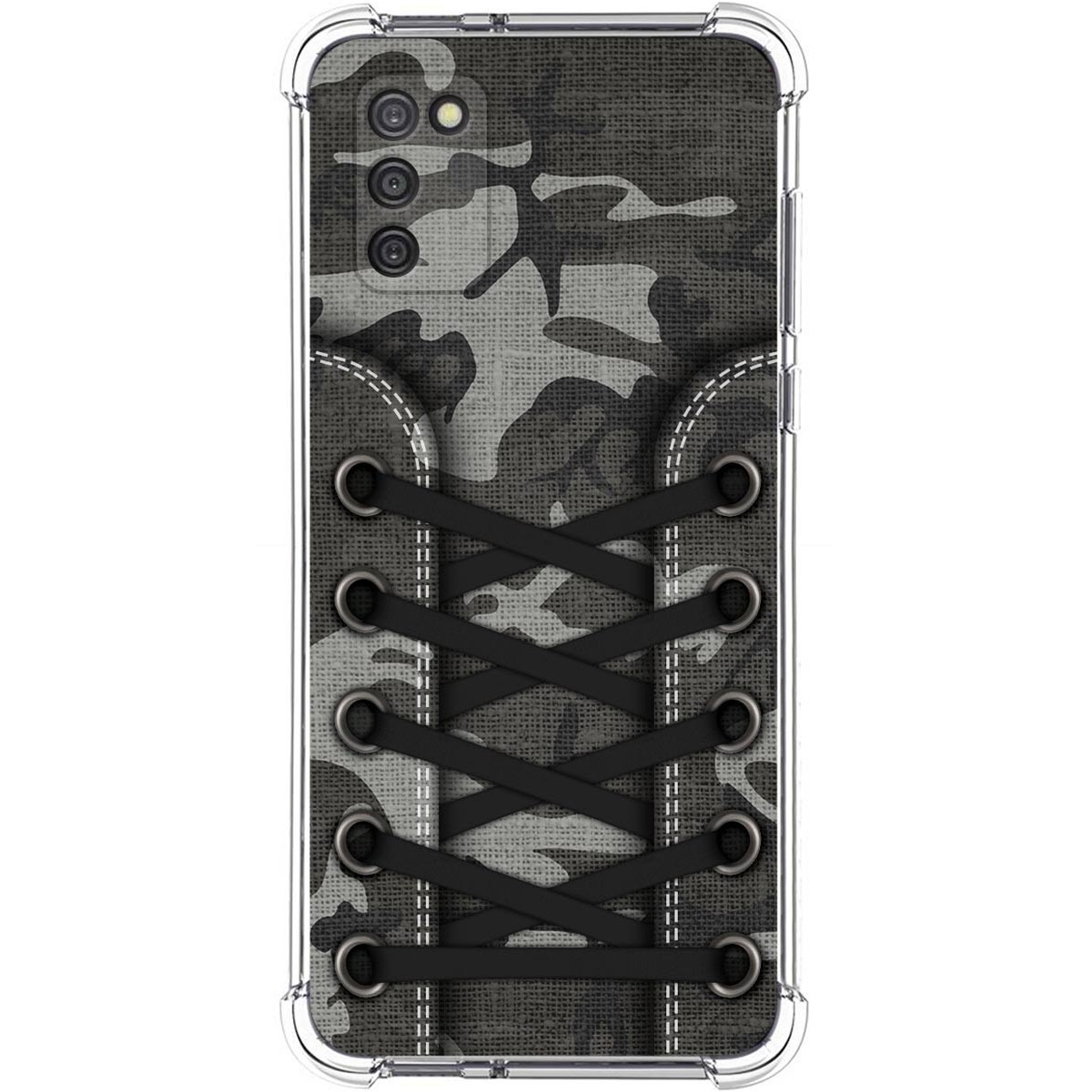 Funda Silicona Antigolpes para Samsung Galaxy A03s diseño Zapatillas 15 Dibujos