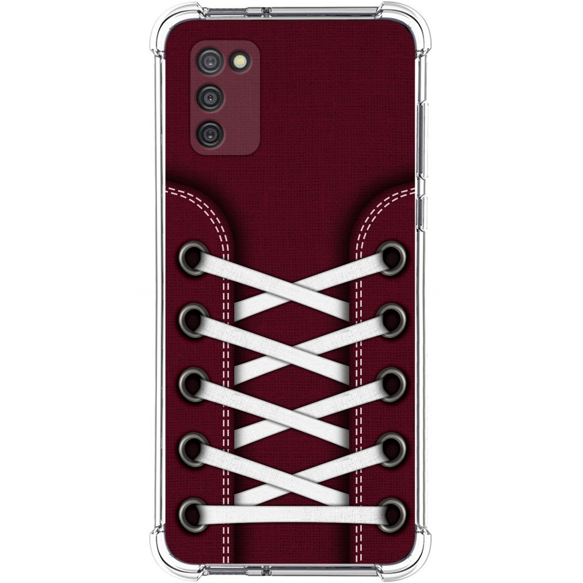 Funda Silicona Antigolpes para Samsung Galaxy A03s diseño Zapatillas 17 Dibujos