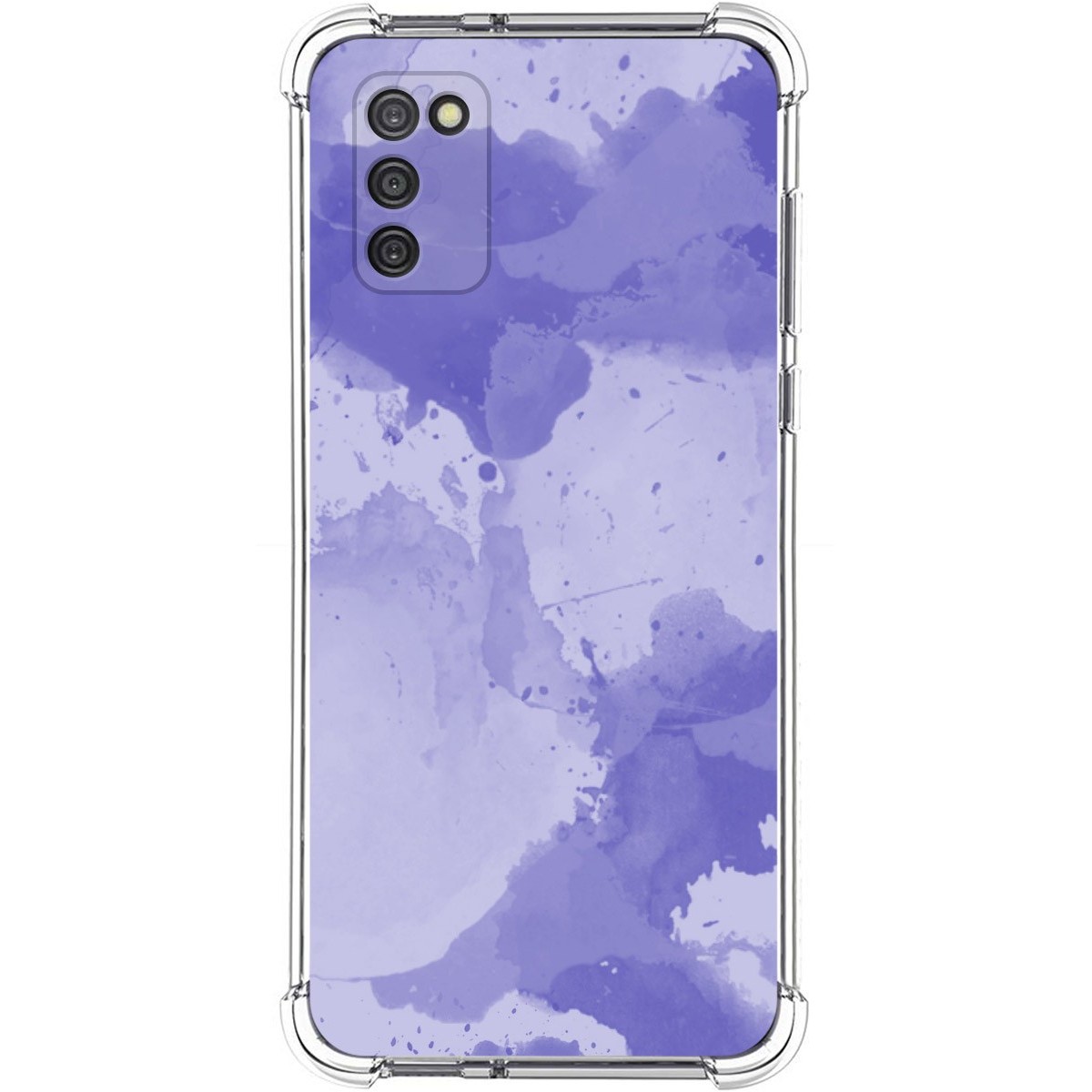 Funda Silicona Antigolpes para Samsung Galaxy A03s diseño Acuarela 01 Dibujos