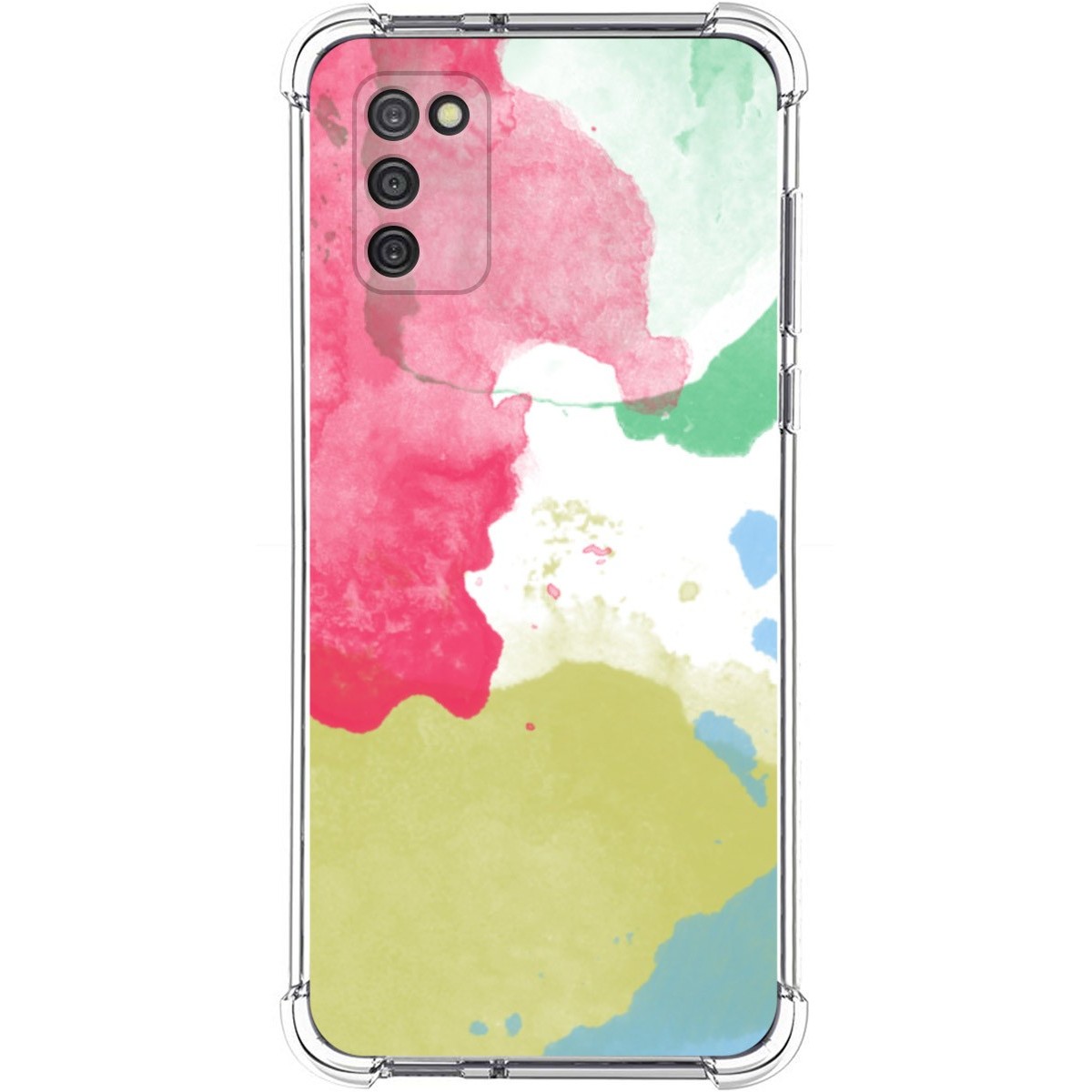 Funda Silicona Antigolpes para Samsung Galaxy A03s diseño Acuarela 02 Dibujos