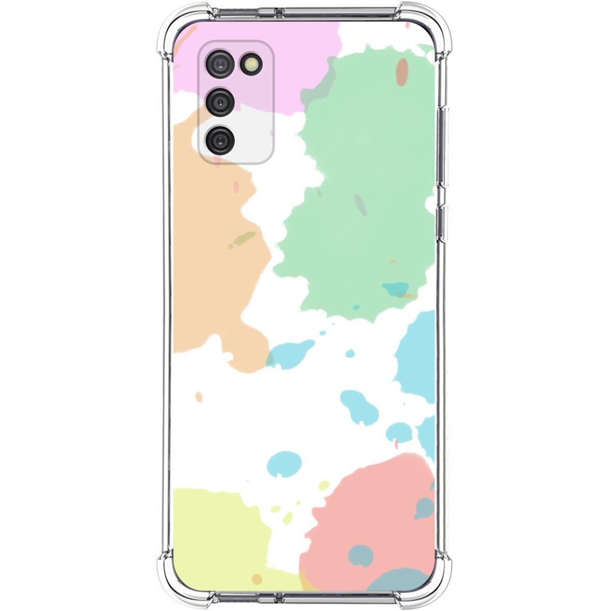 Funda Silicona Antigolpes para Samsung Galaxy A03s diseño Acuarela 05 Dibujos