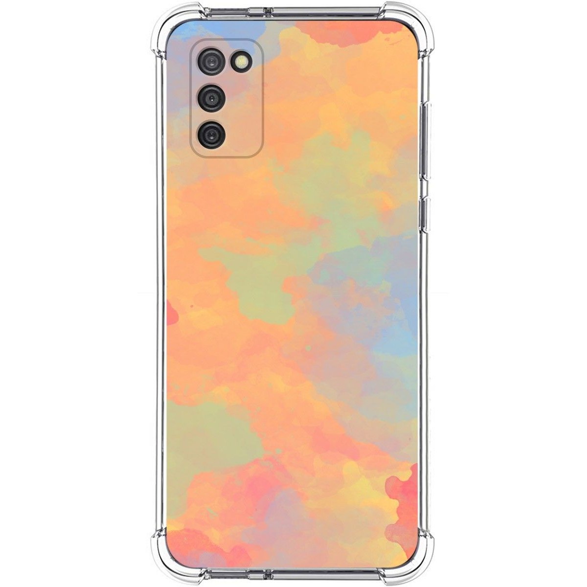 Funda Silicona Antigolpes para Samsung Galaxy A03s diseño Acuarela 08 Dibujos