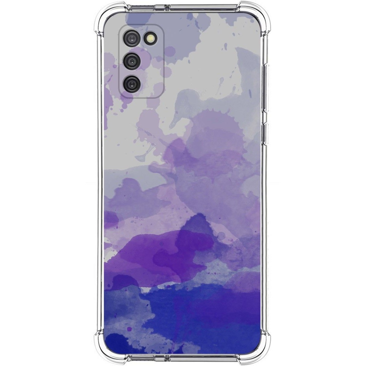 Funda Silicona Antigolpes para Samsung Galaxy A03s diseño Acuarela 09 Dibujos