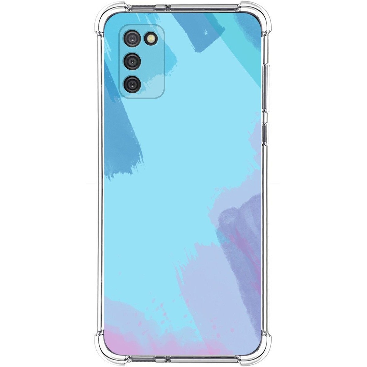 Funda Silicona Antigolpes para Samsung Galaxy A03s diseño Acuarela 10 Dibujos