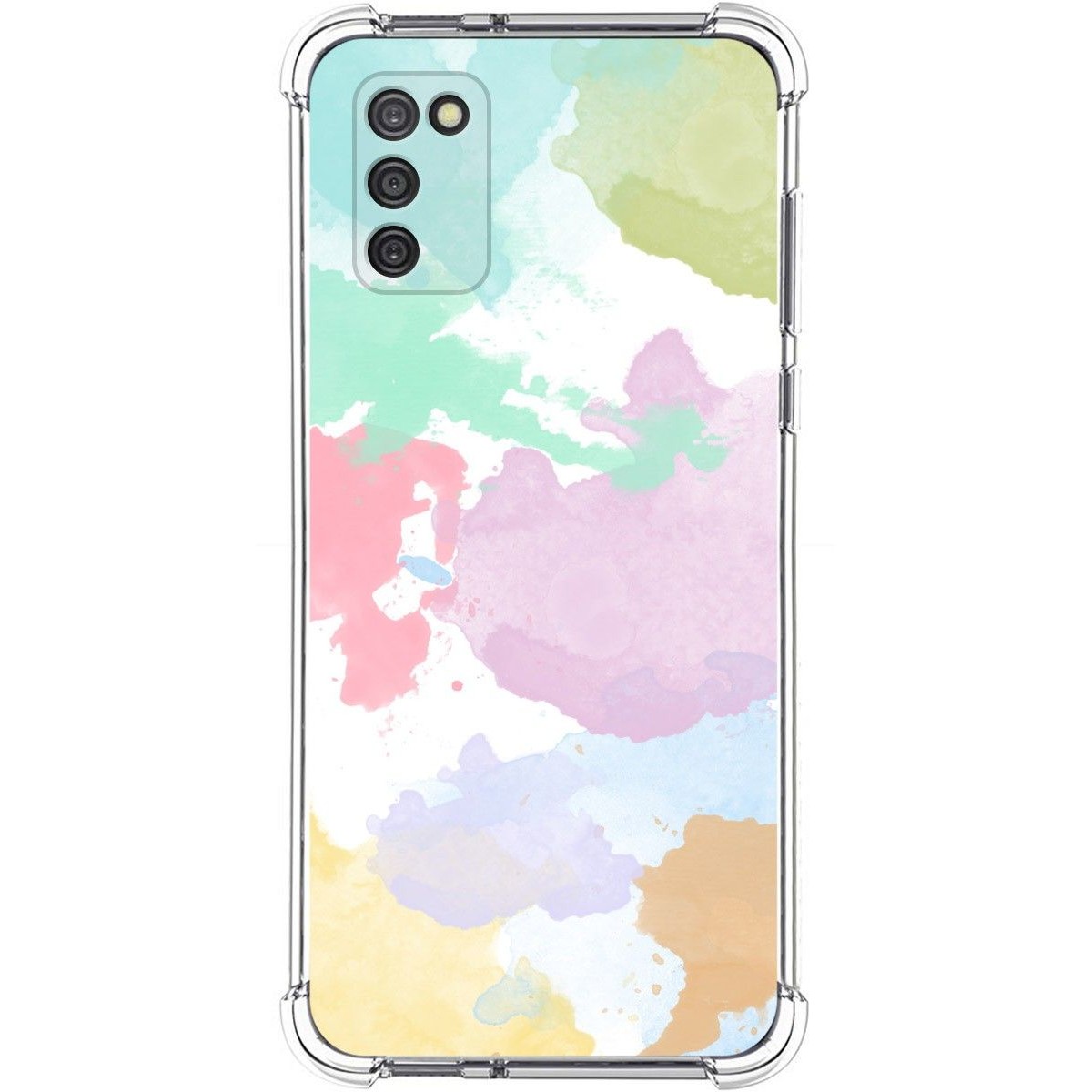 Funda Silicona Antigolpes para Samsung Galaxy A03s diseño Acuarela 11 Dibujos