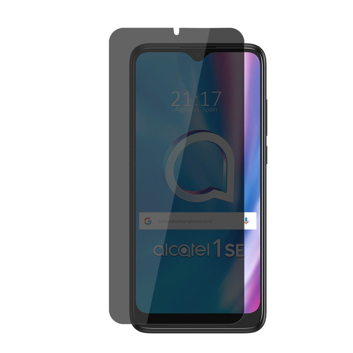 Protector Pantalla hidrogel Privacidad Antiespías para Alcatel 1SE 2020