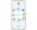 Funda Gel Tpu para Hisense F23 Diseño Spring Birds Dibujos