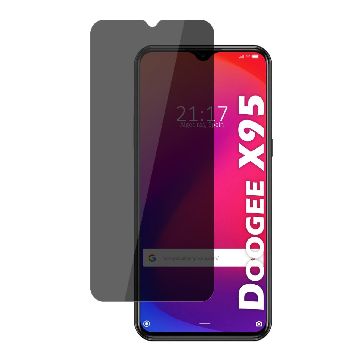 Protector Pantalla hidrogel Privacidad Antiespías para Doogee X95