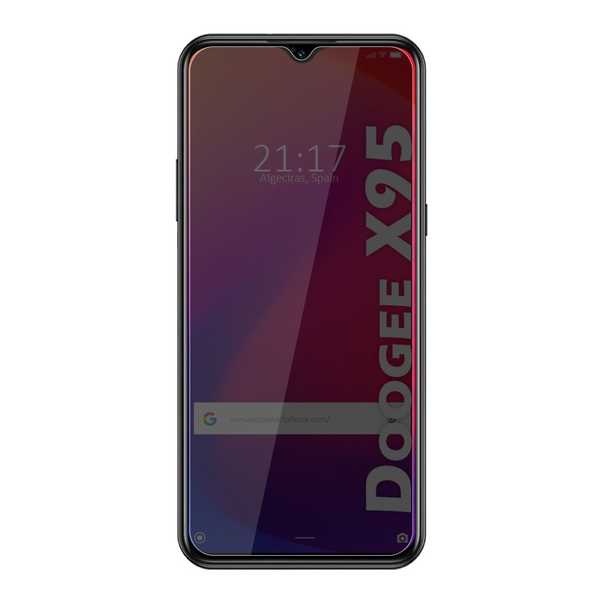 Protector Pantalla hidrogel Privacidad Antiespías para Doogee X95