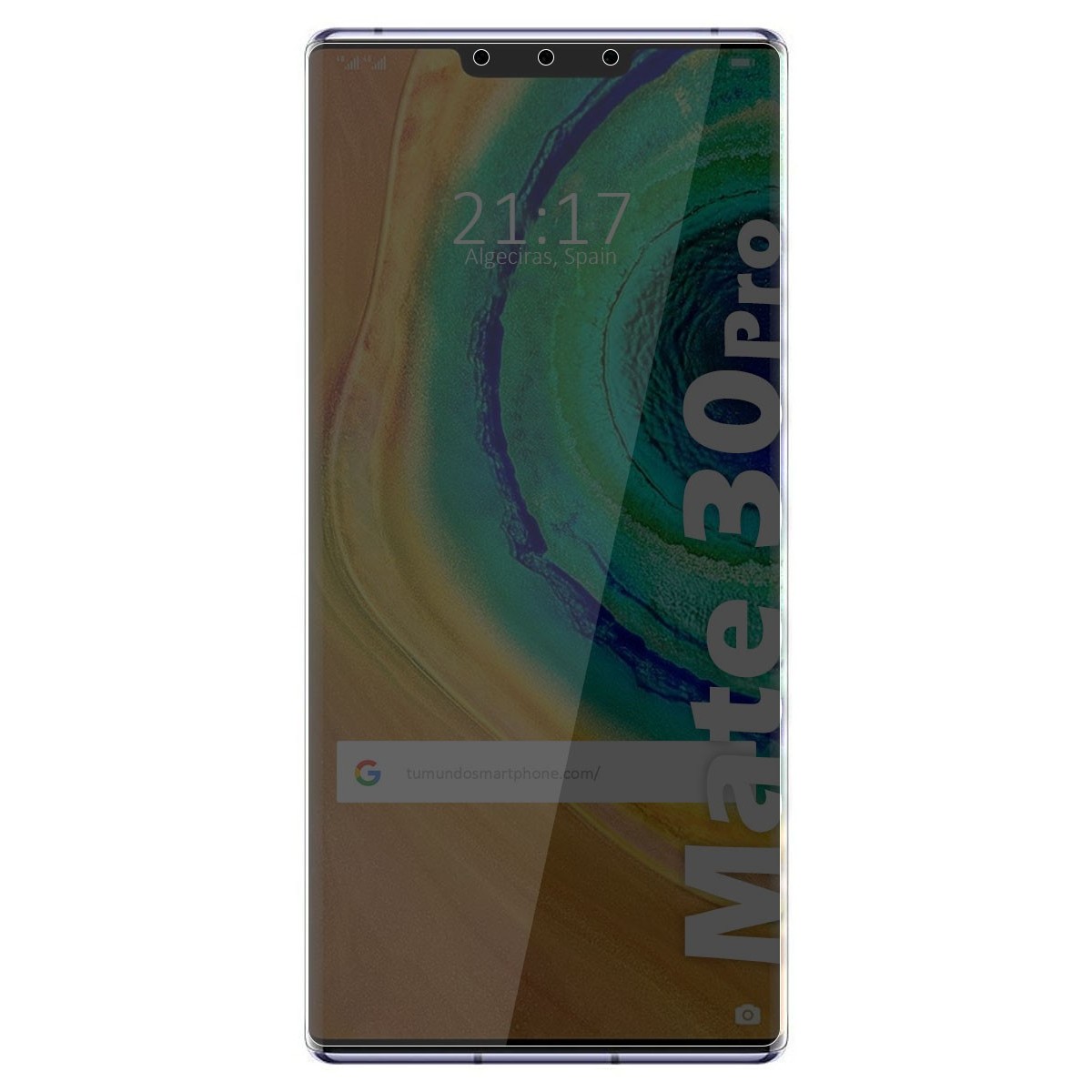 Protector Pantalla hidrogel Privacidad Antiespías para Huawei Mate 30 Pro