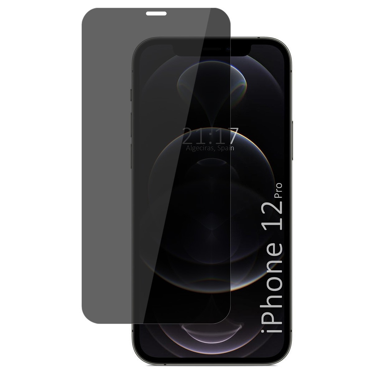 Protector Pantalla hidrogel Privacidad Antiespías compatible con Iphone 12 / 12 Pro (6.1)