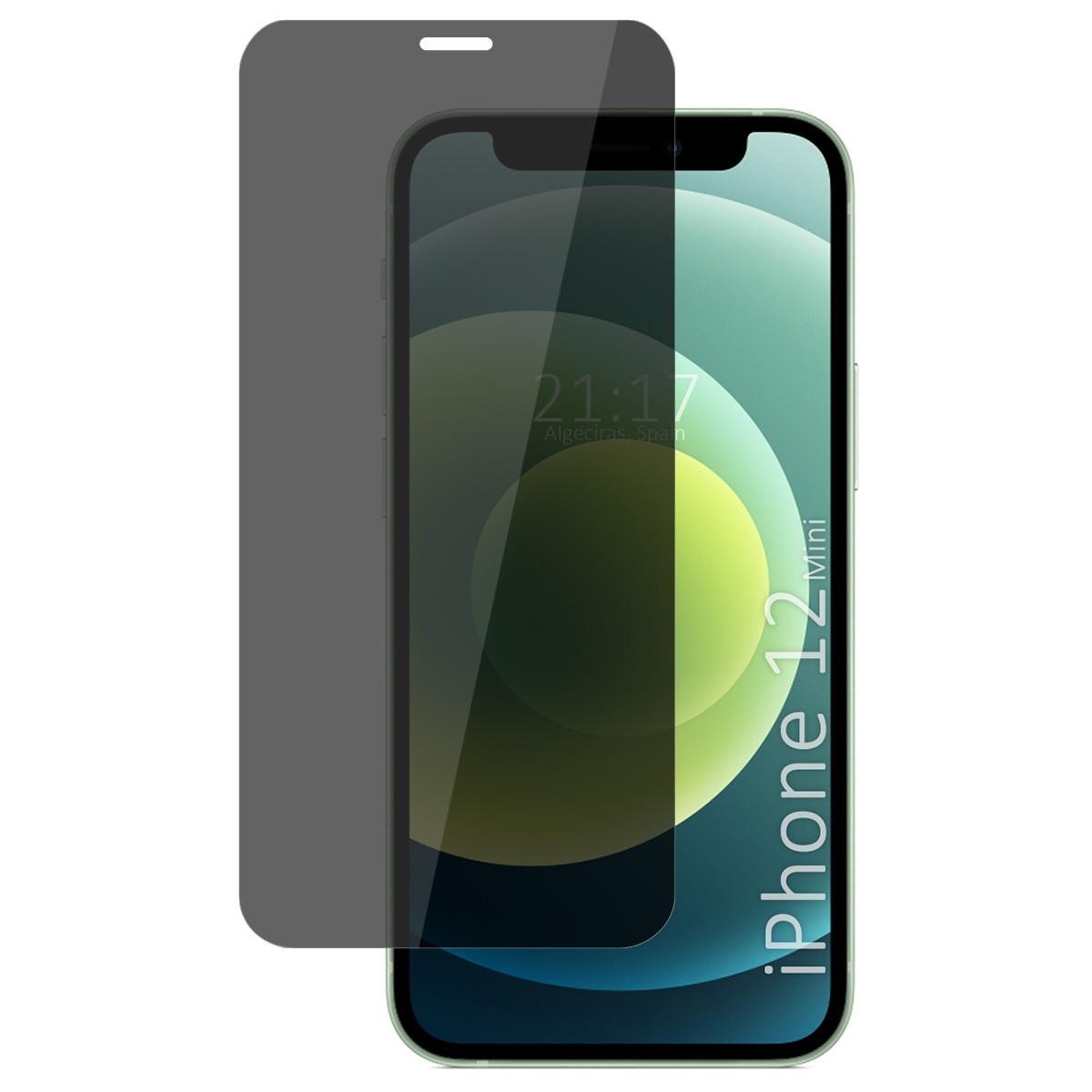 Protector Pantalla hidrogel Privacidad Antiespías compatible con Iphone 12 Mini (5.4)