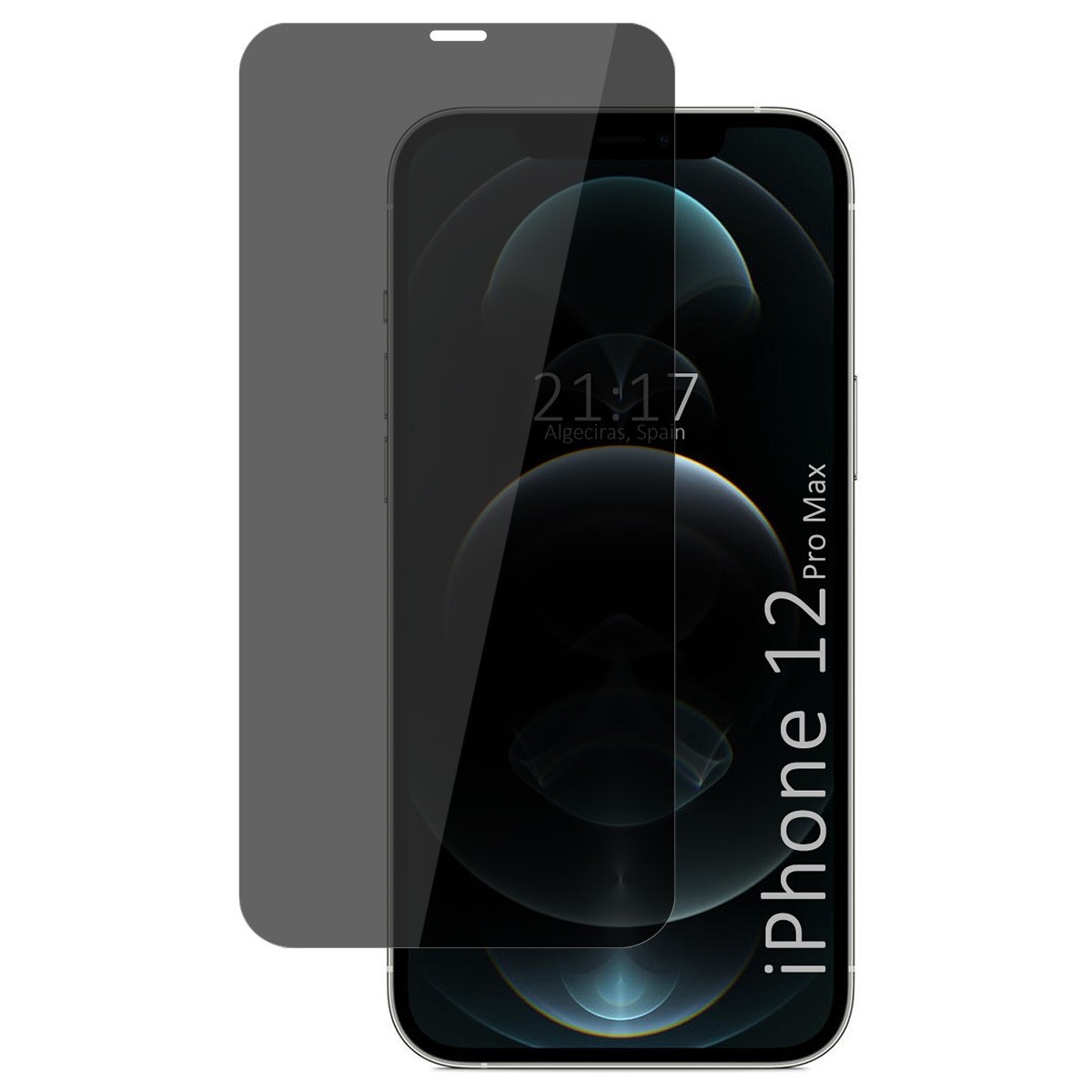 Protector Pantalla hidrogel Privacidad Antiespías compatible con Iphone 12 Pro Max (6.7)