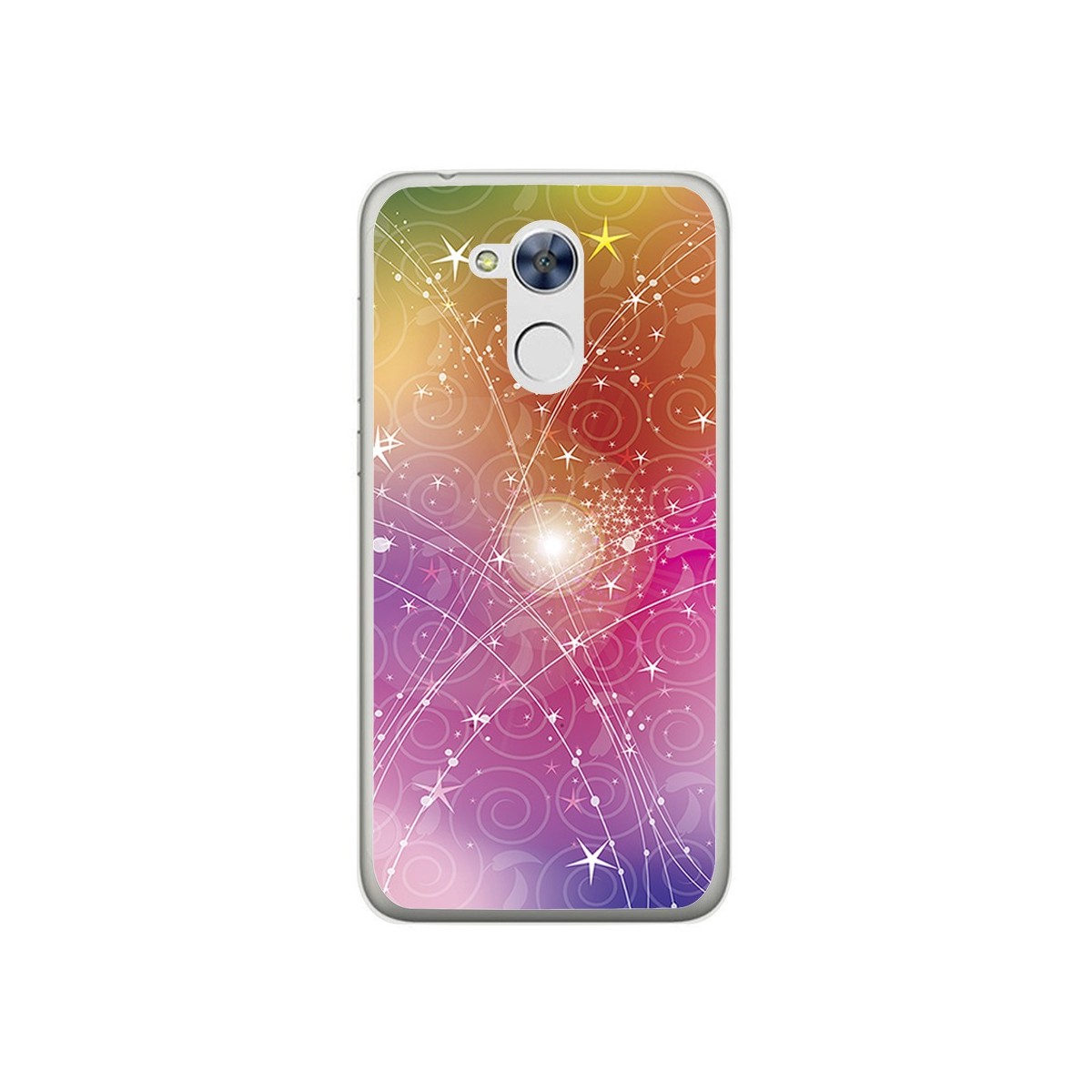 Funda Gel Tpu para Huawei Honor 6A Diseño Abstracto Dibujos