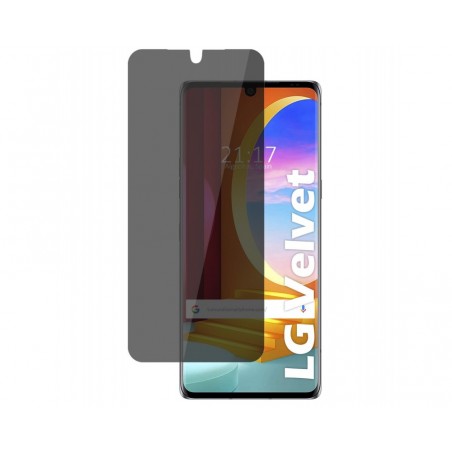 Protector Pantalla hidrogel Privacidad Antiespías para Lg Velvet 5G