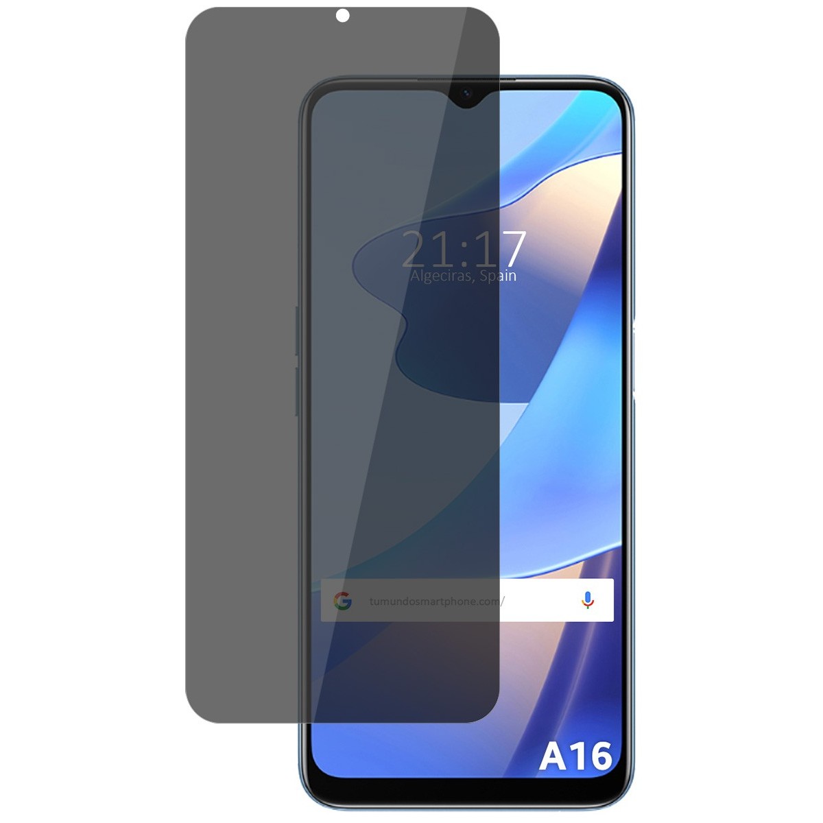 Protector Pantalla hidrogel Privacidad Antiespías para Oppo A16 / A16s