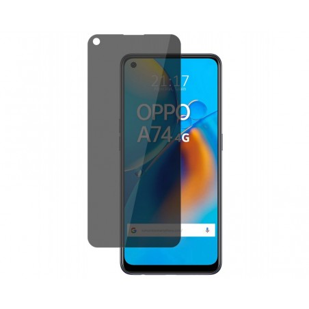 Protector Pantalla hidrogel Privacidad Antiespías para Oppo A74 4G